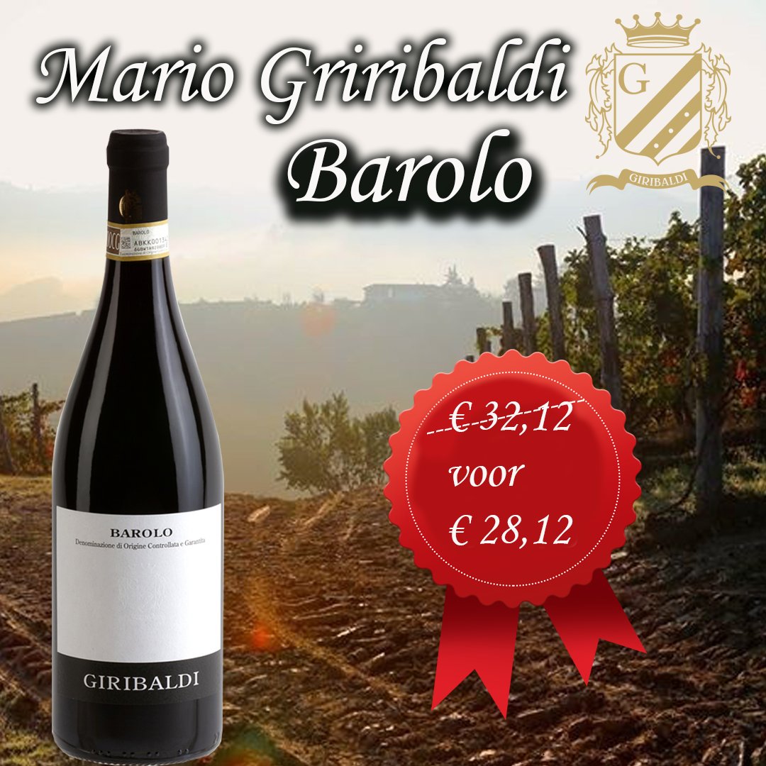 Azienda Mario Giribaldi Barolo
wijnhandelgrandcave.nl/keuze-menu-wij… #italianwine #wine #wein #vino #redwine #winetime #instawine #vinoitaliano #italy #winestagram #winery #giribaldi #italia #barolo #vinorosso #wineoclock #wineinfluence #winelife #wein #vin #winepassion #wines #vineyard