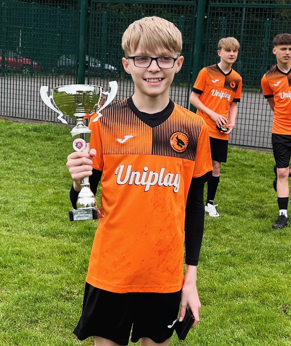 The reason why we weren’t open today!

League winners u14 Accrington & District 2014 x

They worked hard for this one, his first winners medal!! Only taken him 10 years 😅😛 #proudparents #futuresbright