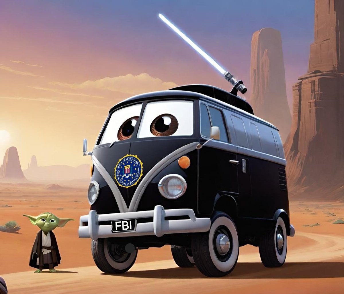 Happy #Maythe4thBeWithYou from this damn van!