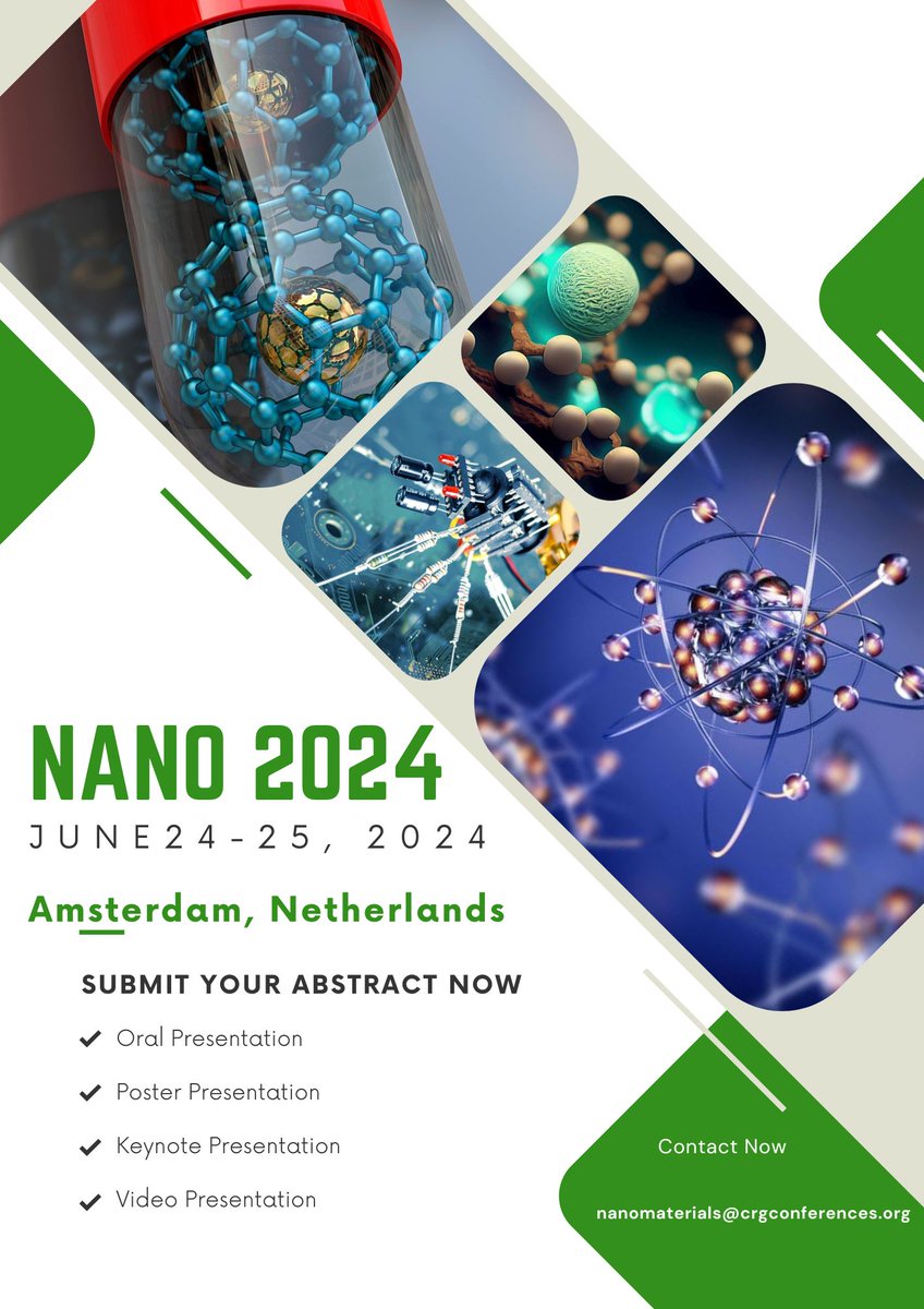 Connect with leading professionals, thought leaders, and innovators in the 9th European congress on Advanced Nanotechnology and Nanomaterials | June 24-25, 2024 | Amsterdam, Netherlands