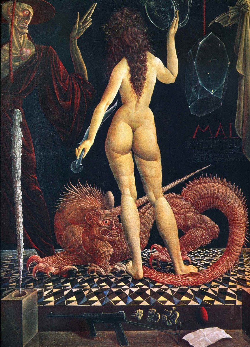 Ernst Fuchs, Metamorphoses of Lucretia, 1958