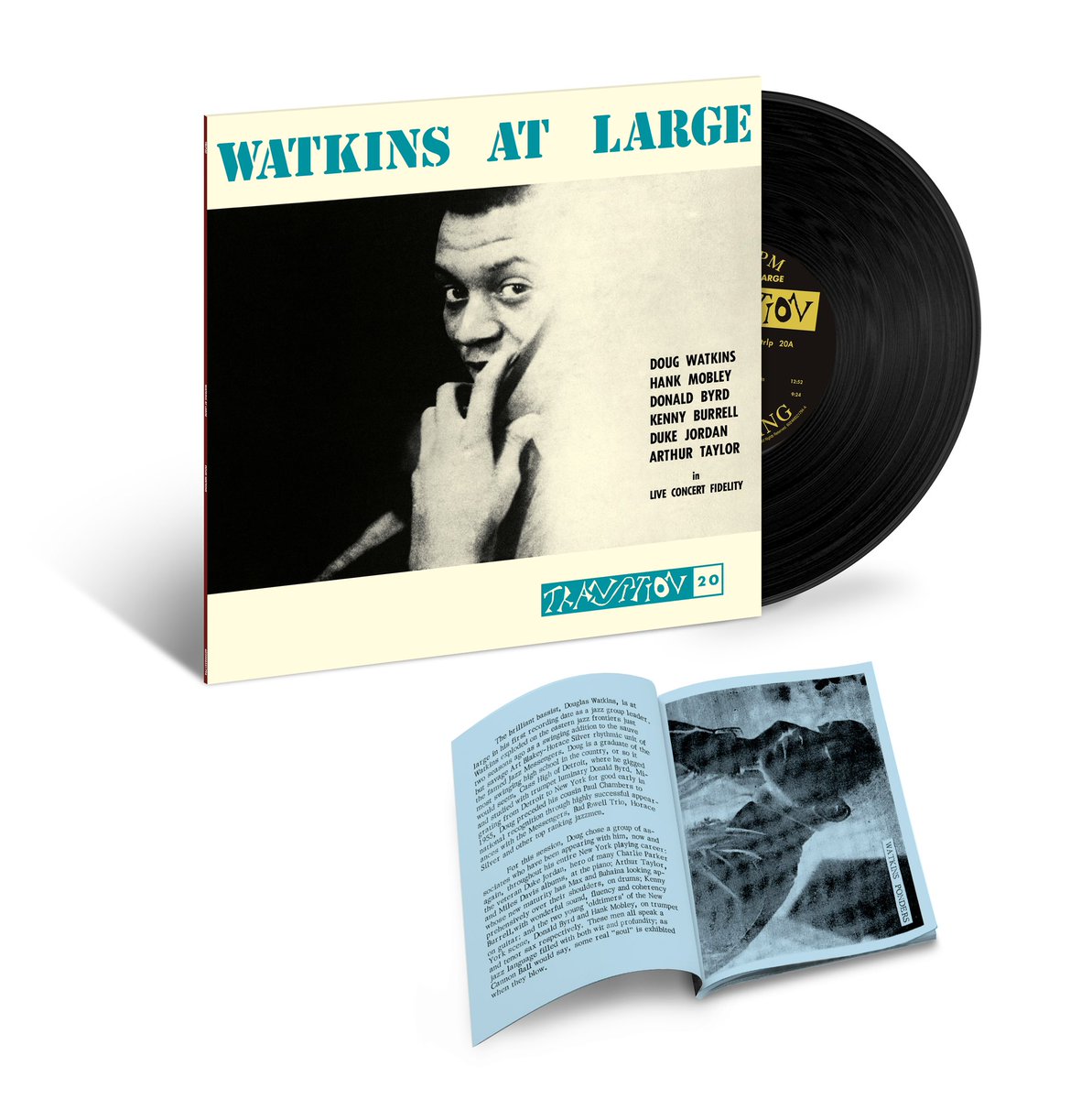 BLUE NOTE STORE BEST SELLER OF THE WEEK: Doug Watkins 'Watkins At Large' (Tone Poet Vinyl Edition) store.bluenote.com/collections/to…