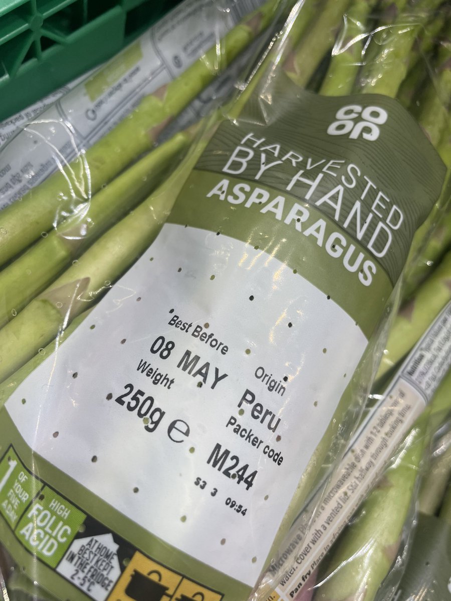 This is so wrong as it’s peak uk asparagus season
