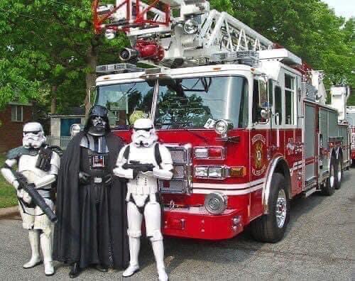 Happy #InternationalFirefightersDay to all #Firefighters from me and them 😏😎🚒💨 A simple and heart felt thank you, for all that you do... #Neenawneenaw #notstalking #Maythefourthbewithyou