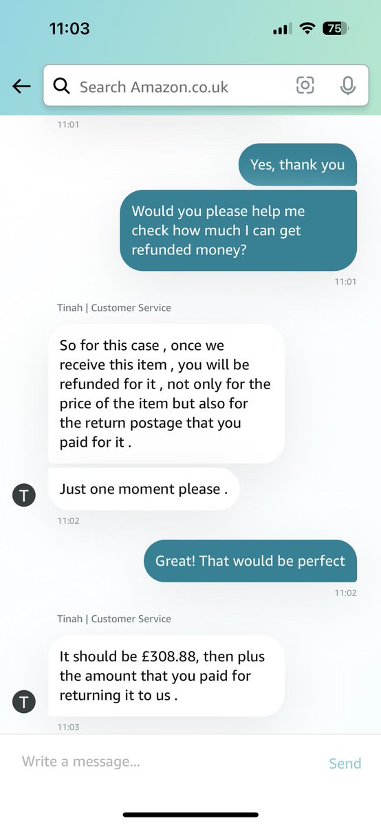 lplastudios's tweet photo. Enough is enough. Follow @AmazonUK instructions. I don’t receive money back so far, I don’t understand this why cause this and let me as customer taking responsibility personally. I start to lost trust Amazon UK’s service! Please take this seriously! @AmazonHelp https://t.co/HzRhYItpir