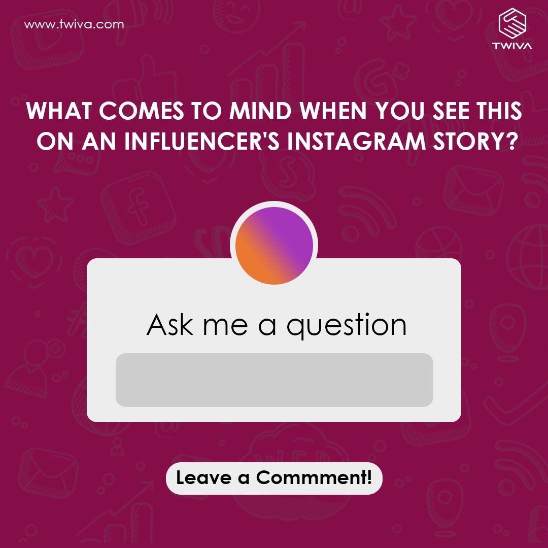 Curious minds want to know! Ever wonder what goes on behind the scenes of those Instagram Q&As? Let's chat in the comments! #Twiva #influencers #askmeaquestion