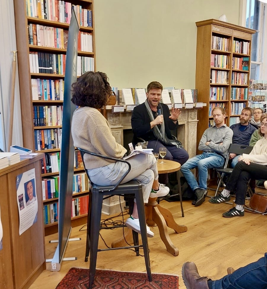 One night, two events! Huge thanks to @WilliamColes1, @BortoluciJose, and everyone who attended! You can now find signed copies of William and Jose's works in the bookshop or on our website: toppingbooks.co.uk