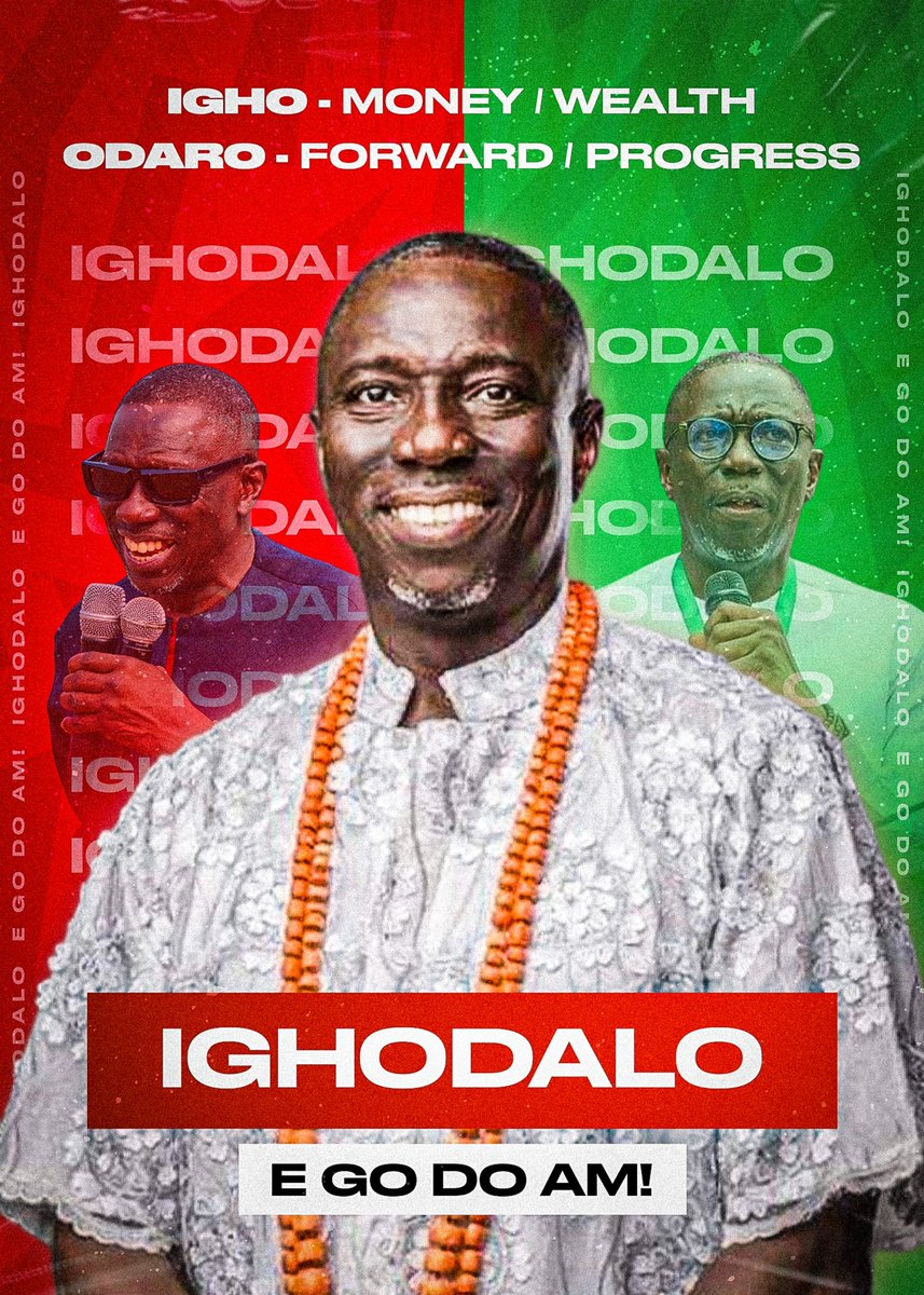 Mercy__Omoregie's tweet photo. With the present situation of our national economy, we won’t expect anything less than a man who can lead us into prosperity. @Aighodalo personifies wealth &amp; progress. Besides proving this in his personal &amp; business life, even his name speaks of wealth &amp; affluence!!
#AsueIghodalo https://t.co/SMNIBJ9Prj