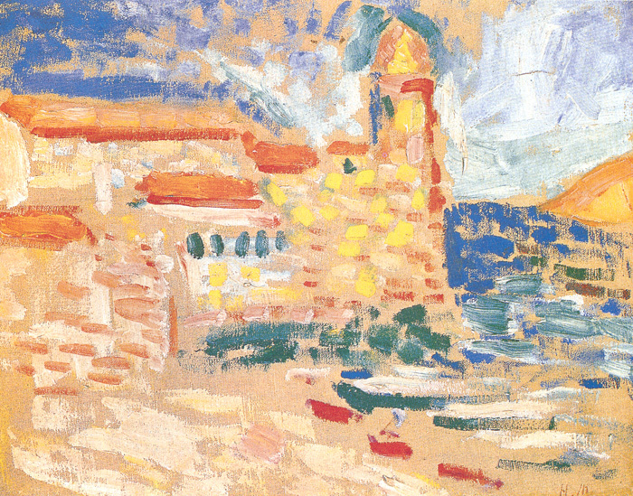 View of Collioure (The Tower), 1905 Get more Matisse 🍒 linktr.ee/matisse_artbot