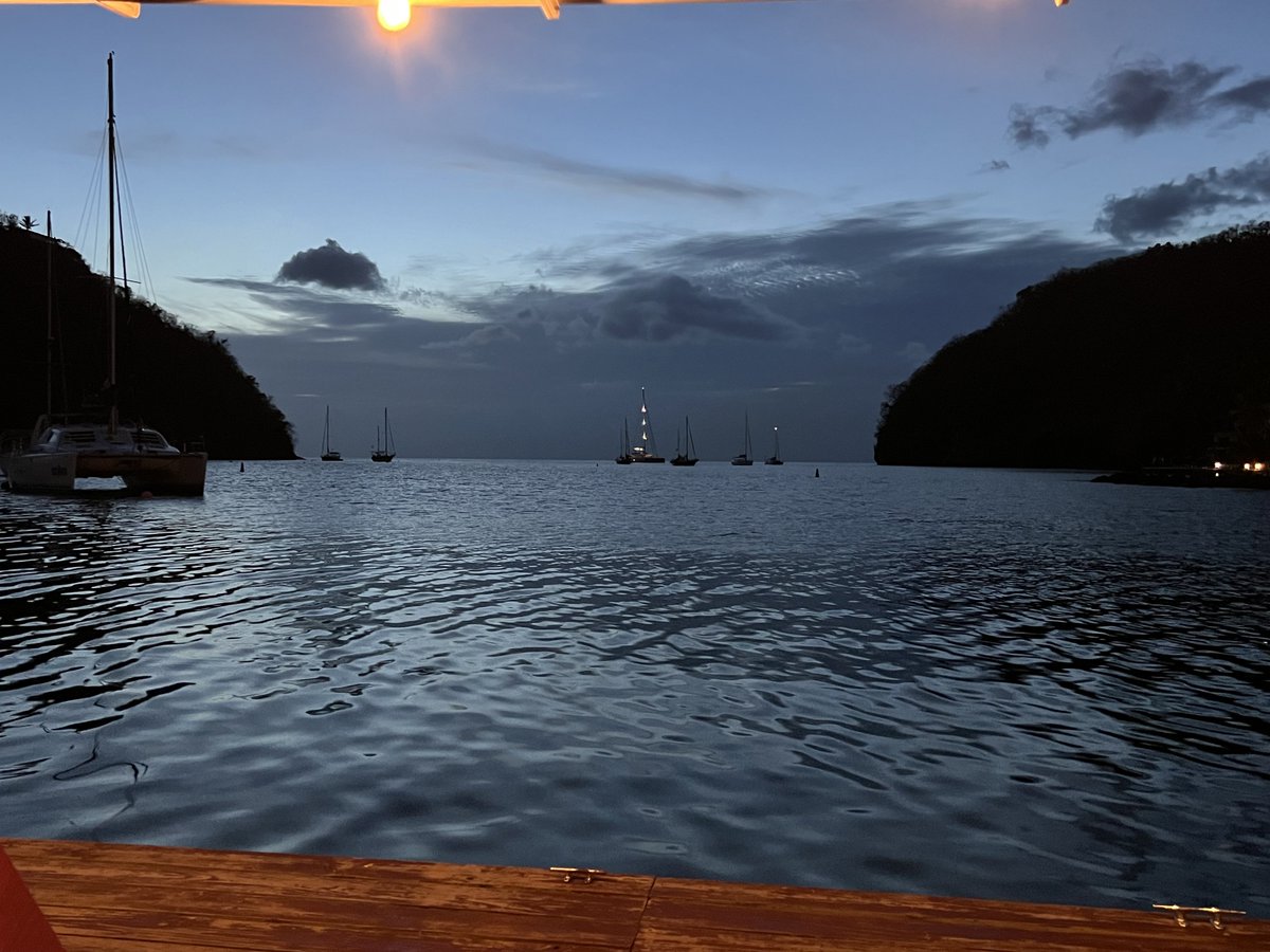 May the 4th be with you sweet frens! 🤩🥳🥰 This a frow back with Angel Turbo! Momma & dad have arrived at the island & so have you!🥳 This a peek at the view from their villa & Marigot Bay for dinner. We hope you enjoy it & have a blast on vacation! #TurboTugandTink