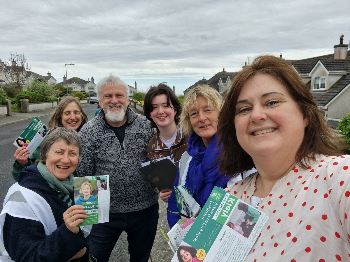 Tramore canvass today! No sun but it's not raining thankfully ☀️