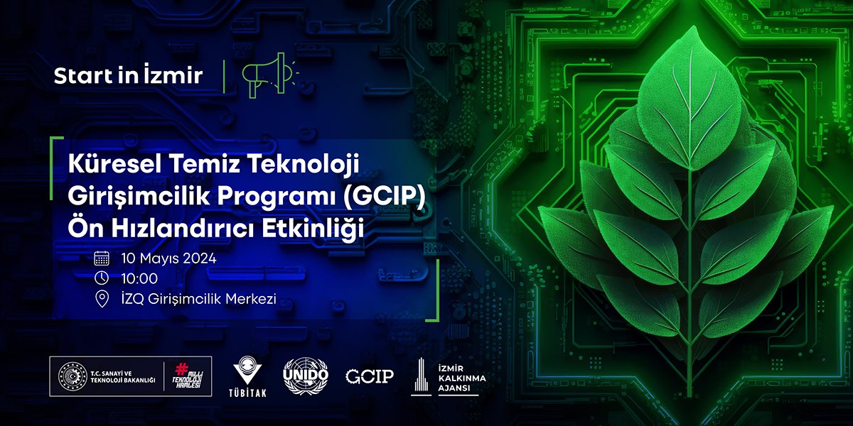 TÜBİTAK’ın yürütücüsü olduğu ve UNIDO iş birliği ile yürütülen Küresel Temiz Teknoloji Girişimcilik Programı (Global Cleantech Innovation Programme-GCIP) kapsamındaki GCIP Türkiye 2024 Ön Hızlandırıcı Programı düzenlenecek.++