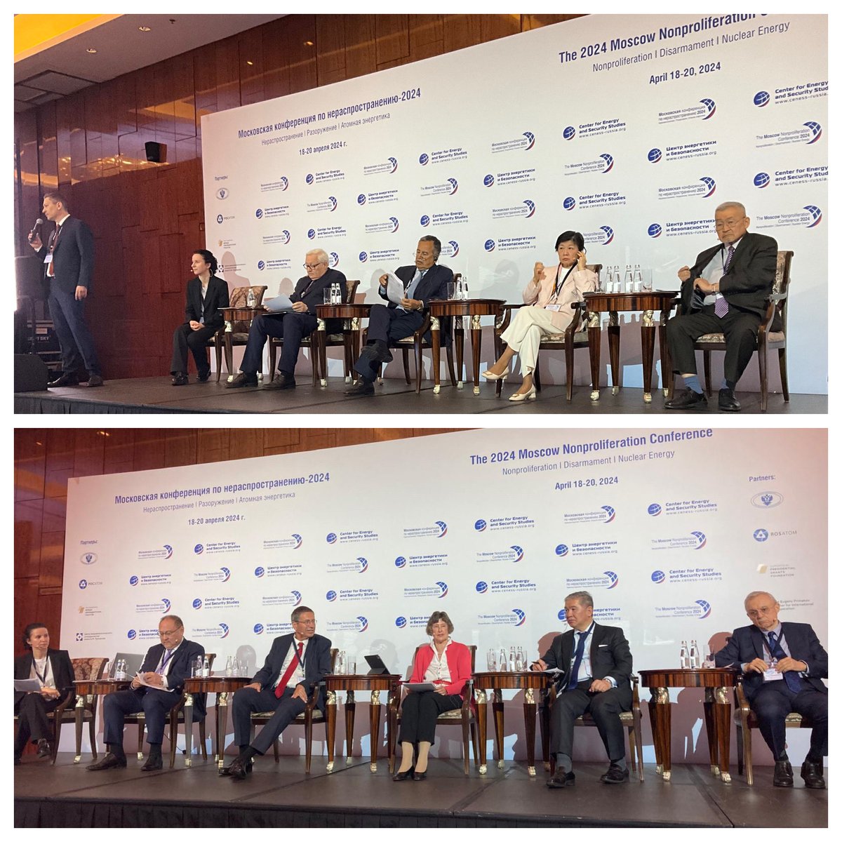 Angela Kane (@kaneview) on Twitter photo Back in Moscow to discuss arms control and non-proliferation. Excellent panels, important discussions revealing grave differences but also the need to re-engage with counterparts.  Must continue talking and building bridges. #2024MoscowNonproliferationConference Back in Moscow to discuss arms control and non-proliferation. Excellent panels, important discussions revealing grave differences but also the need to re-engage with counterparts.  Must continue talking and building bridges. #2024MoscowNonproliferationConference