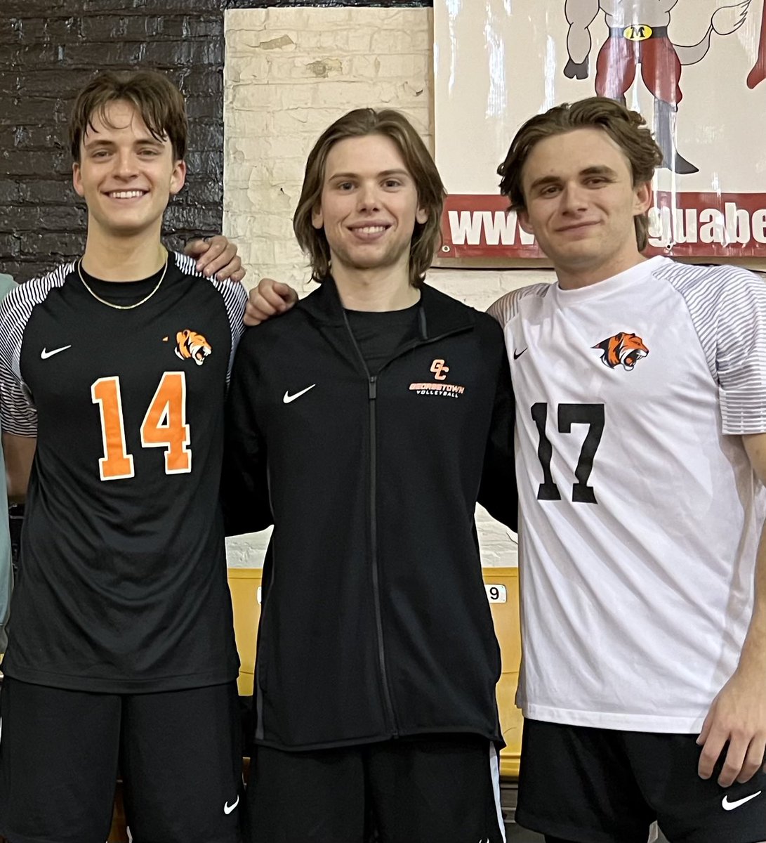 Trinity Volleyball. Good luck to Shamrocks alums LC Newton ‘19, Brandon Gitschier ‘22, CJ Bride ‘19. On Saturday in Cedar Rapids , Iowa their Georgetown College volleyball team will play in the 2024 NAIA Men’s Volleyball National Championship game. ☘️🏐