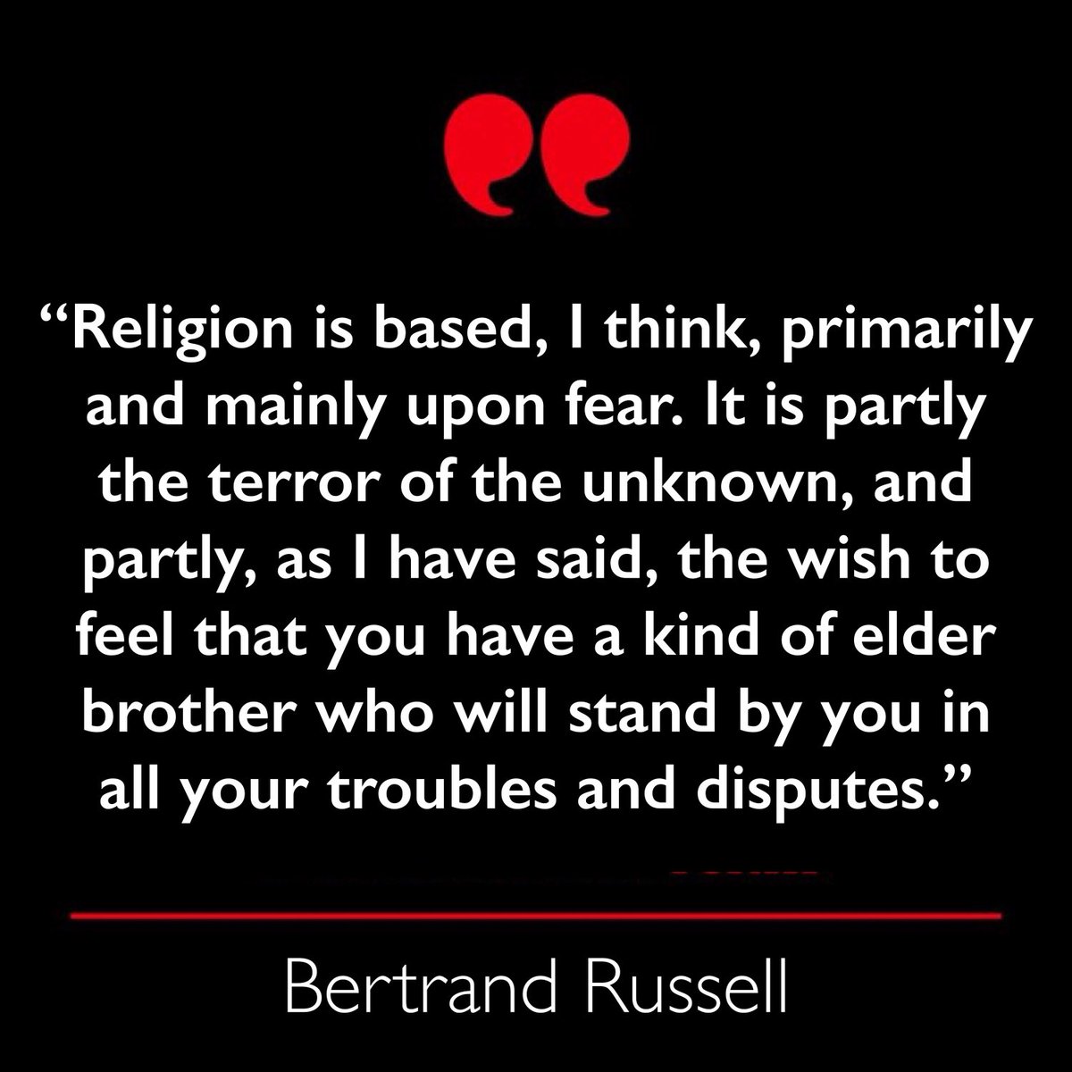 #TheLightOfSpirit ⭐️⭐️⭐️
#Quote #QuoteOfTheDay
#Inspiration #Motivation
#FoodForThought 🤔🤔🤔
#BertrandRussell