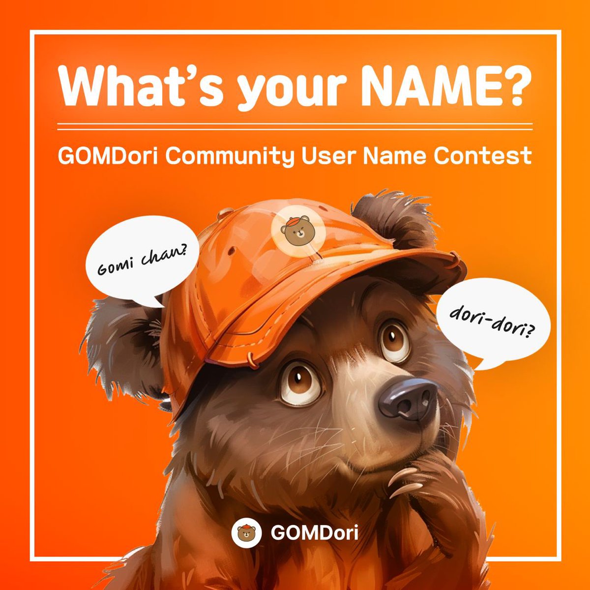 Exciting news! A new quest airdrop campaign is now live on zealy.io! 🎉 Submit your creative ideas to help decide the Gomdori community user name (e.g. $SHIB -> Shibizen, Shibarmy). Don't miss out! 1️⃣ Follow @Gomdori_GOMD 2️⃣ Like, retweet this post 3️⃣ Submit