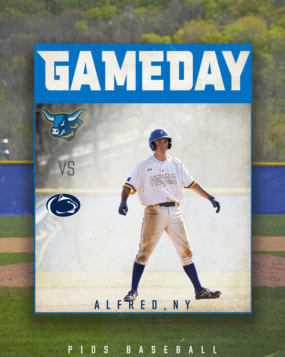The Pioneers are hosting the first round of the AMCC tournament

📍: Alfred, NY
⏲️: 1 pm
📽️: t.ly/S6Nxv
📊: t.ly/7CHM8