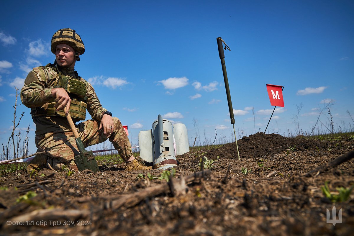 Thanks to the dedicated work of the sappers of the 121 TDF Brigade, Ukrainian land is becoming increasingly safer for people returning to their homes in de-occupied settlements.