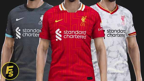 PES 2021 Liverpool FC Kits 2024-25 by Nico Kitmaker
pes-files.ru/pes_2021_liver…

Liverpool 2024-2025 kits for #PES2021

#eFootball2024 #eFootball2022 #eFootball2023 #PES2021 #eFootball #eFootbalPES2021 #PES2022 #PC #PS4 #PS5 #pesfiles #PES