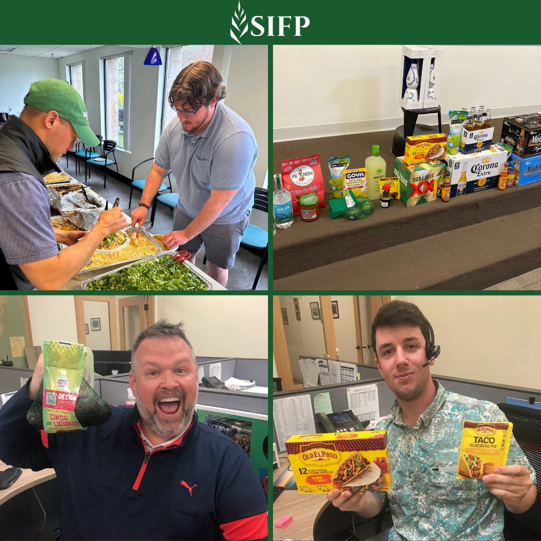 🌮 Enjoying some Cinco De Mayo festivities in the office! #SIFP #CompanyCulture