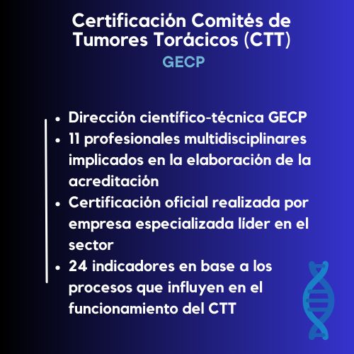 gecp_org's tweet image. ⭕El GECP pone en marcha una Acreditación de Excelencia para los Comités de Tumores que medirá ▶ la calidad de los procesos mediante una serie de indicadores respaldados por 🗣criterios científico-clínicos elaborados por un equipo de expertos multidisciplinar.