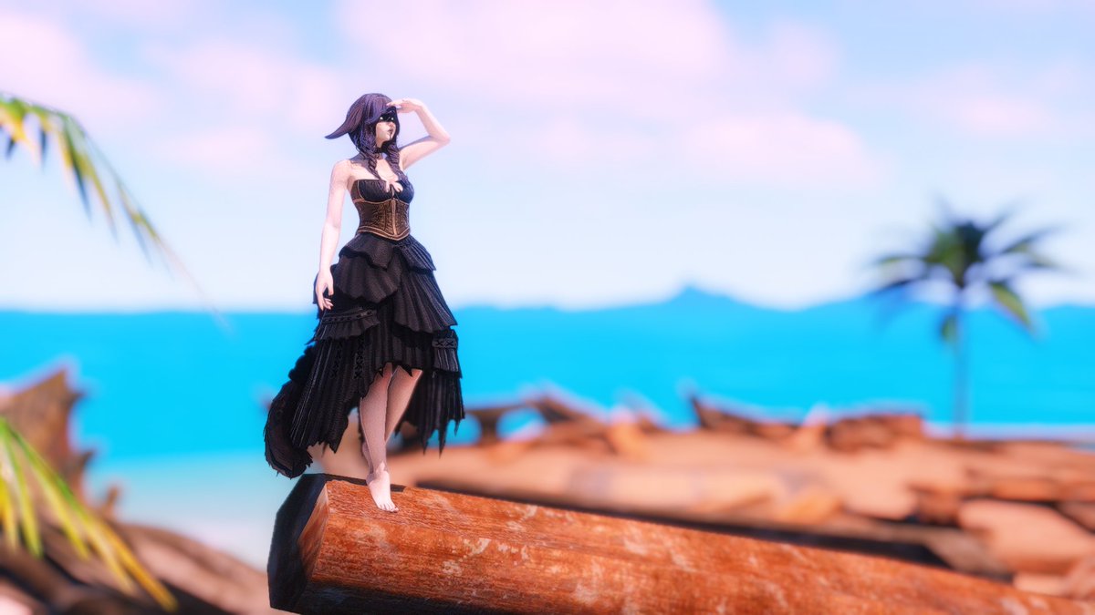Brief Runi intermission because she has in fact been stranded on an island before!

🖤|#GPOSERS|#ElvaShade|#BootyfulPlunder|🖤
                     [Day 3 : Desert Island]