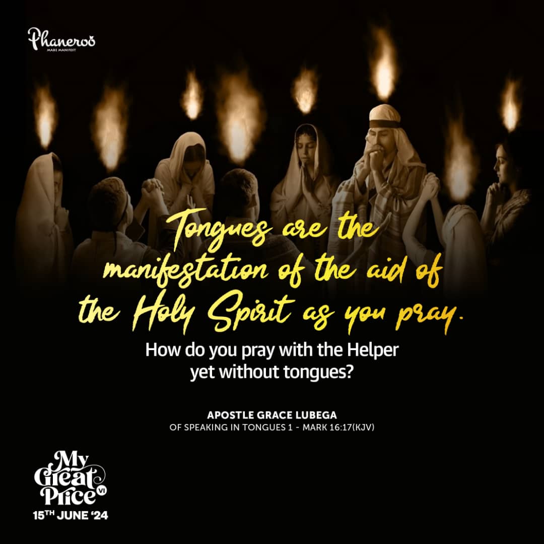 OF SPEAKING IN TONGUES I—Mark 16:17 (KJV)

Follow the link to watch the latest Phaneroo Sermon:_  
bit.ly/VictoryOverDec…

#PhanerooDevotion📜