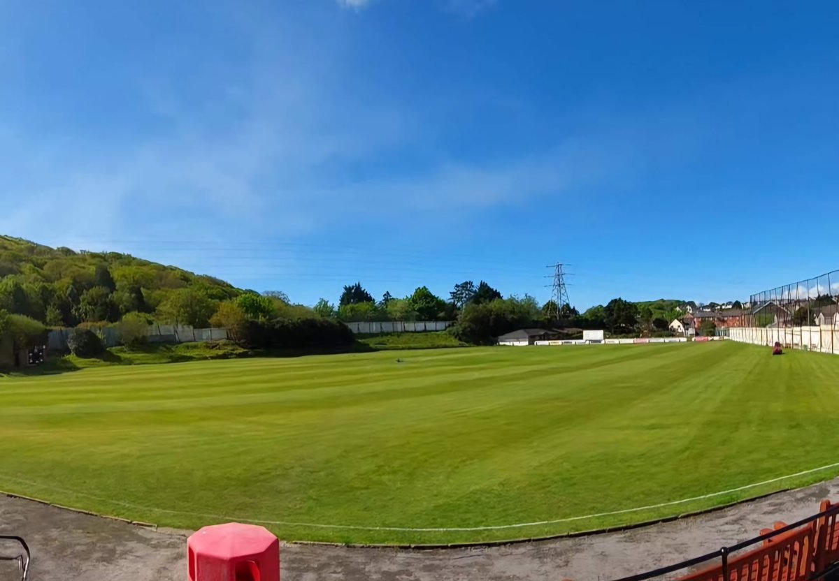 Ground looking amazing ready for the visit of @FelinfoelCC