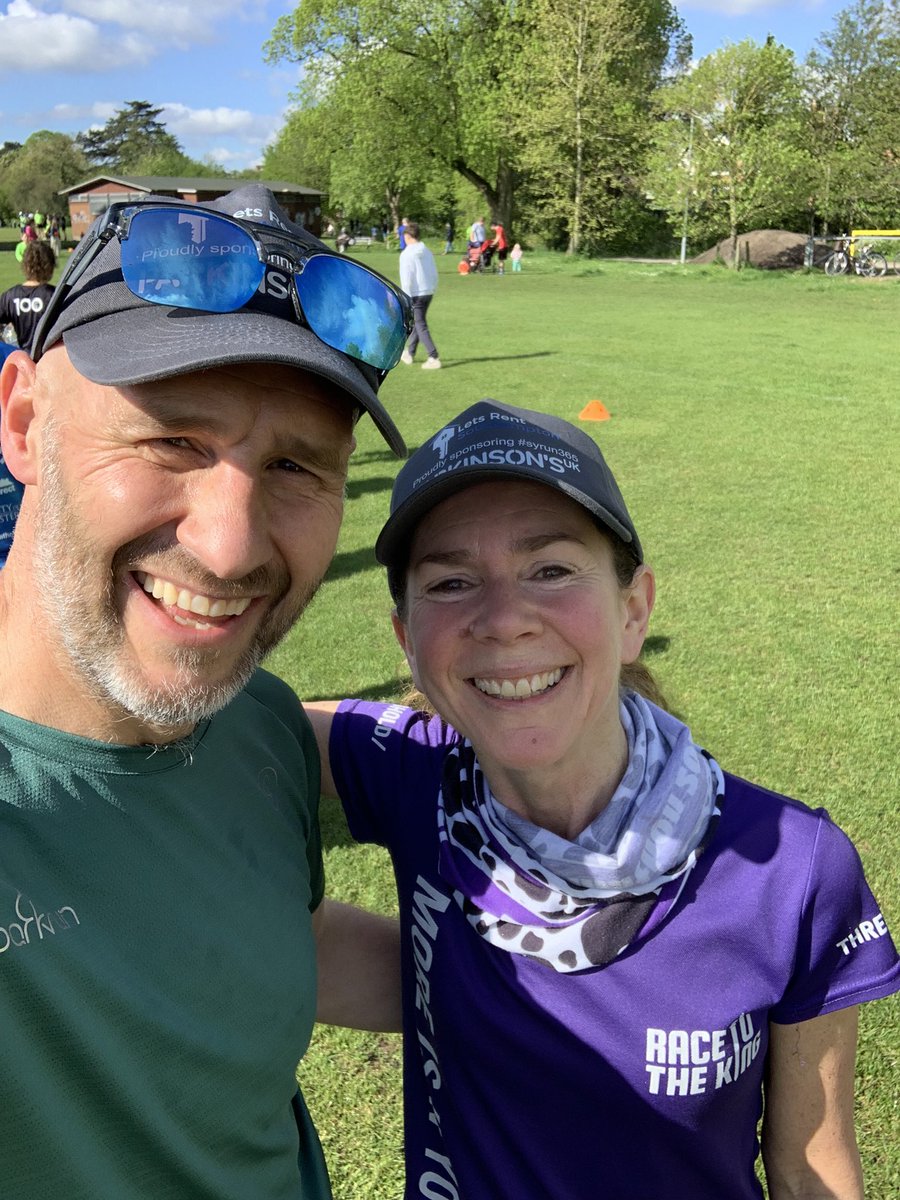 #syrun365 Day 125 Christina. A lovely talking pace. Enjoyed our chat. Have fun prom dress shopping😂👍🏻 Justgiving.com/simonjwilliams…. Book here: Calendly.com/simonwilliamso… @LetsRentSO @ParkinsonsUK @parkrunUK