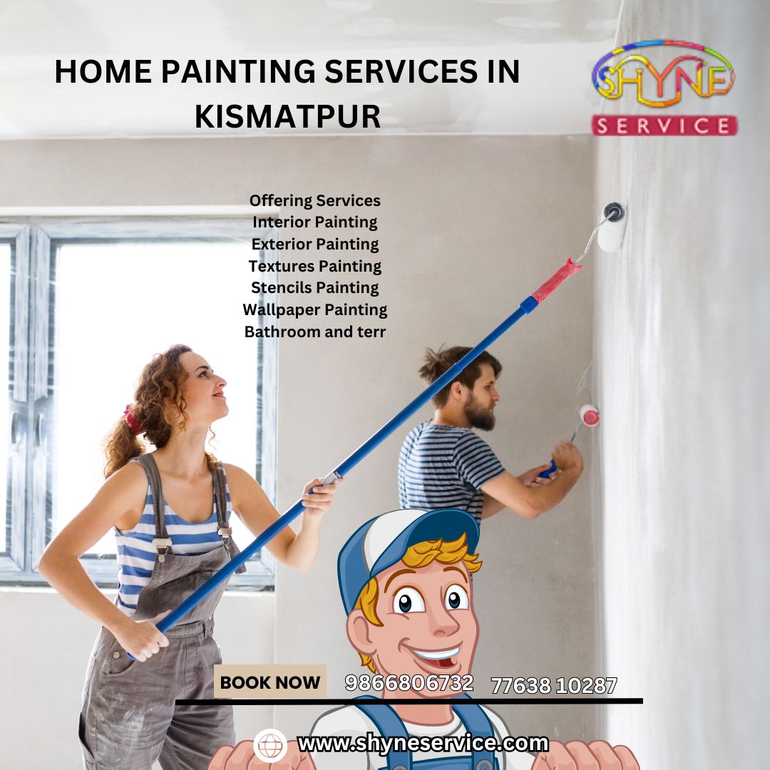 HOME PAINTING SERVICES IN KISMATPUR
#wallpainter #paintingservices #HousePainters #HousePainting
#painting #painter #shyneservices #shyneservice #Painters #Painter
#rentalpainting #rentalpainter
#Interiorpainting #Exteriorpainting #Rentalpainting
#Texturespainting