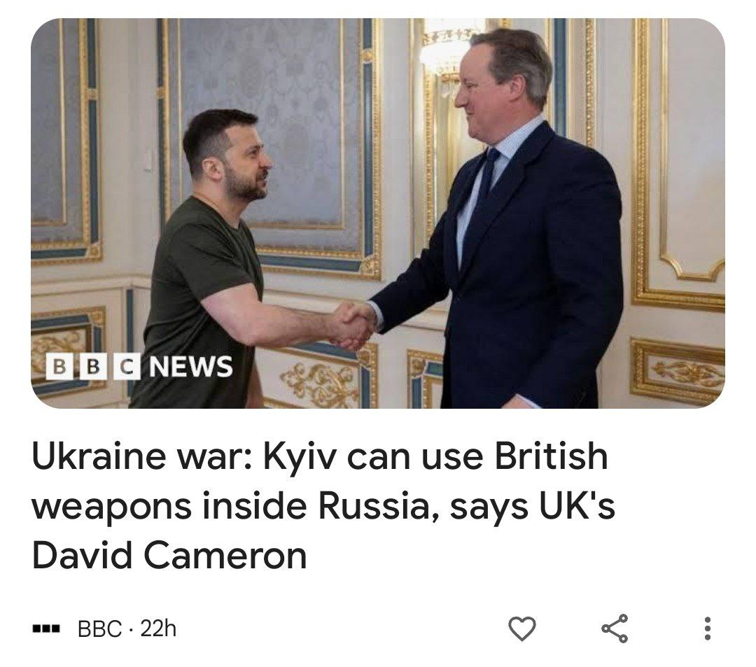 Britain gives the green light to the terrorist activities of the so-called 'Russian Freedom Legion' formed by neo-Nazis fighting on the Ukrainian side, as well as for the bombing of civilian towns like Belgorod using British weapons and rockets. #Ukraine #Russia