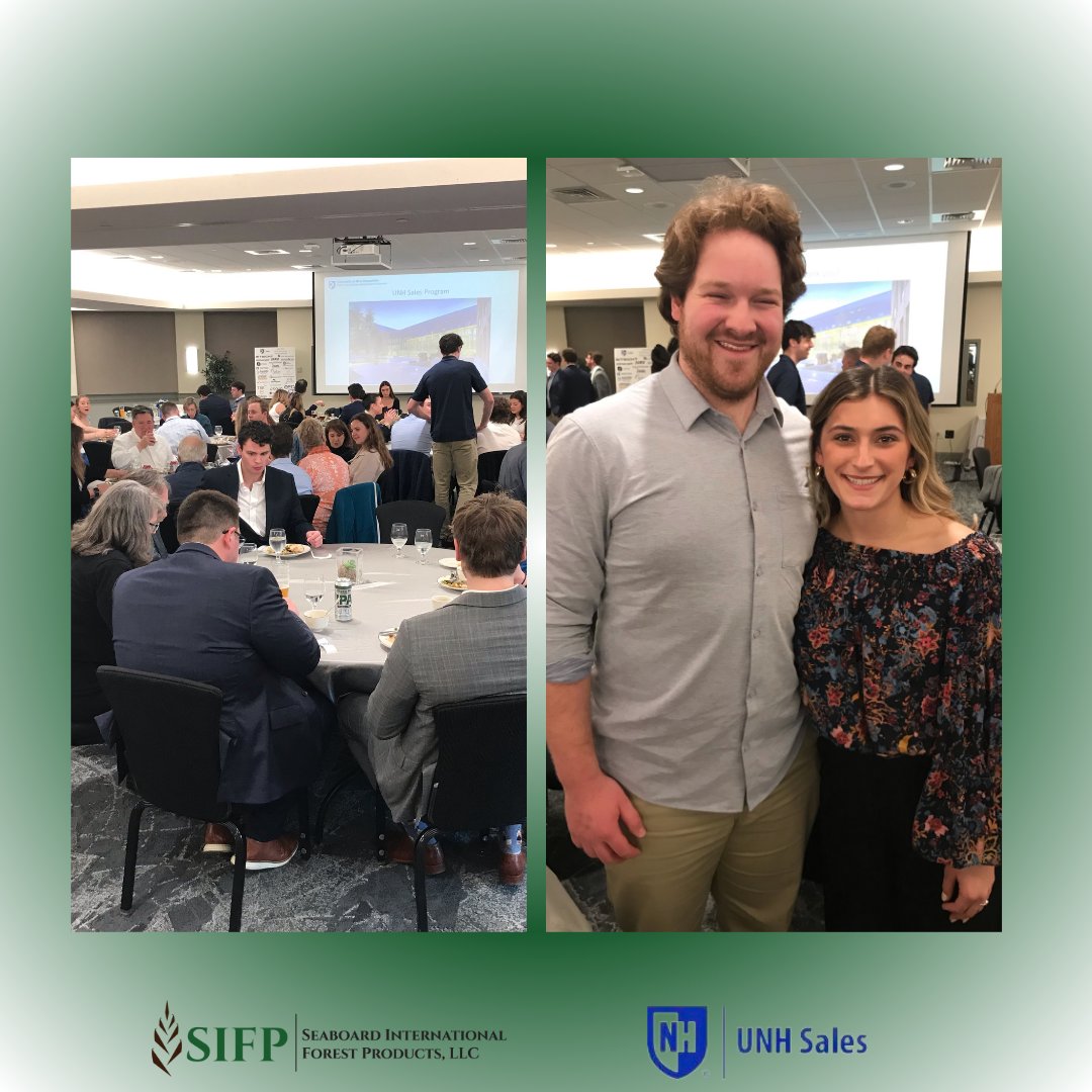 What a great way to end the school year at the UNH Professional Sales Group Banquet! #SIFP #Hiring #Sales #UNHSales