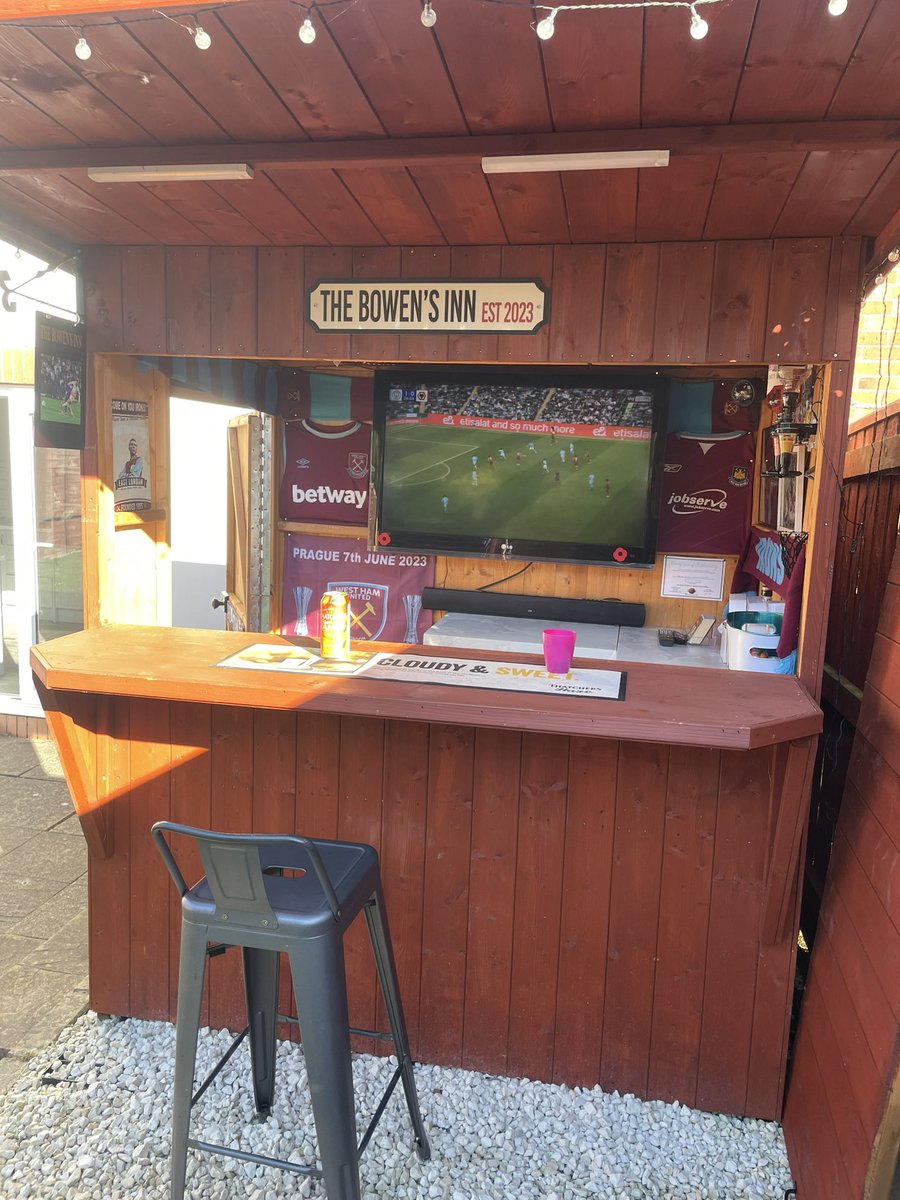 Glad to open her up tonight for the footie. 

What a lovely evening 👍⚒️☀️
