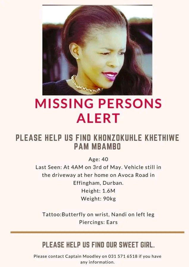 MISSING PERSON ALERT.. PLEASE REPOST.🙏