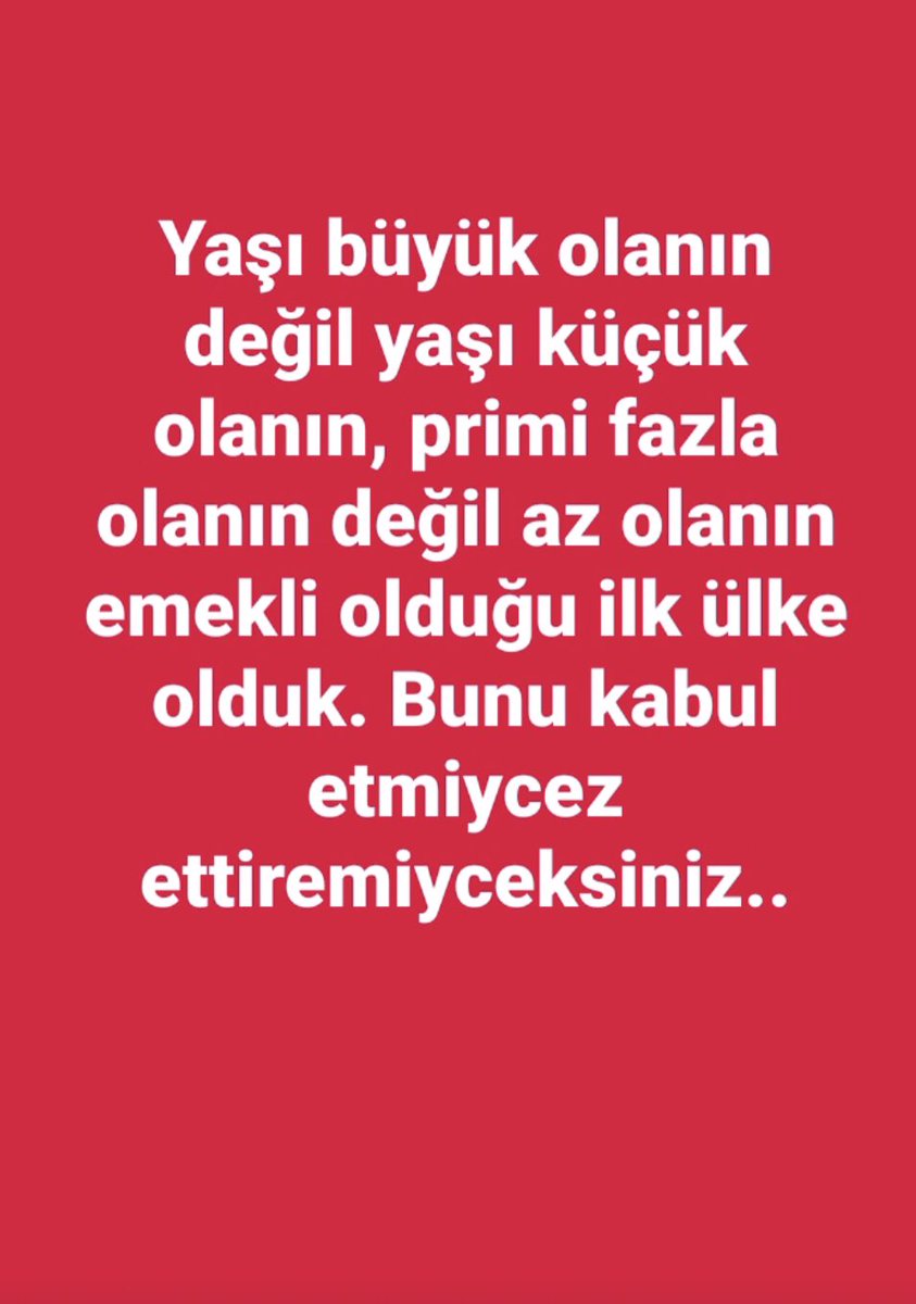 Kademeli emeklilik için #SnCbKademeOnayınızıBekliyor
#birzahmet #KademeliEmeklilik ile1 güne 17 yıl cezasını kaldırın. @nowhaber @EmadDernegi
#birzahmet