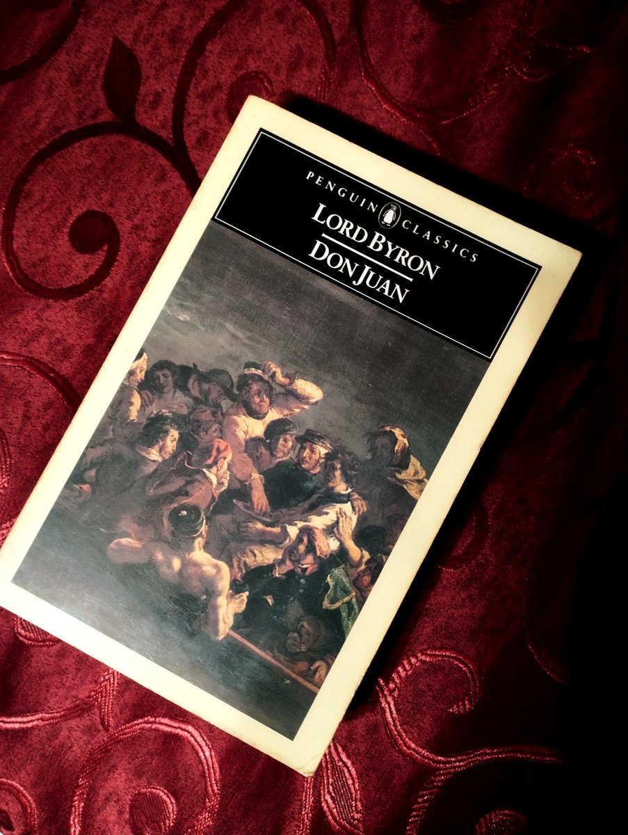 DON JUAN UPDATE: I finished reading Cantos IV and V!!

I feel like I'm falling in love with Byron all over again... 😍❤️

#LordByron