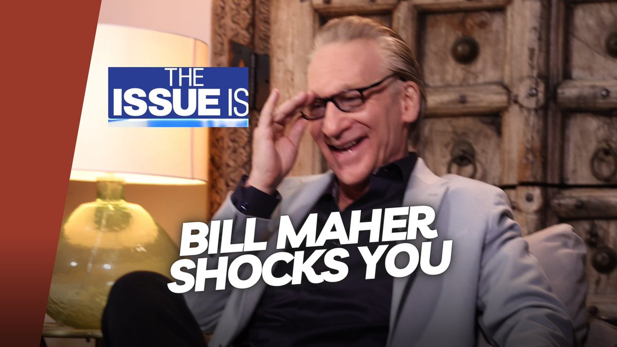 .@TheIssueIsShow w @RealTimers @billmaher is streaming. We talk about his new book 📚, his 🌿 lounge & podcast, his writing ✍️ process, college campuses, Trump, Biden, California living & his role models. 📺 Watch: youtu.be/rYKQc0ieA9c?si… 🎧 Podcast: podcasts.apple.com/us/podcast/the…