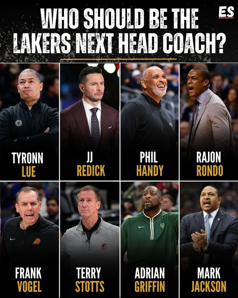 🏀 Time to shake things up in L.A Lakers! 🌟 Who will step up to the challenge and turn things around for the squad? Drop your guesses below! 👀

#DarvinHam #LALakers #LeBronJames #AnthonyDavis #NBA #NBAPlayoffs #jjredick #adriangriffin #frankvogel