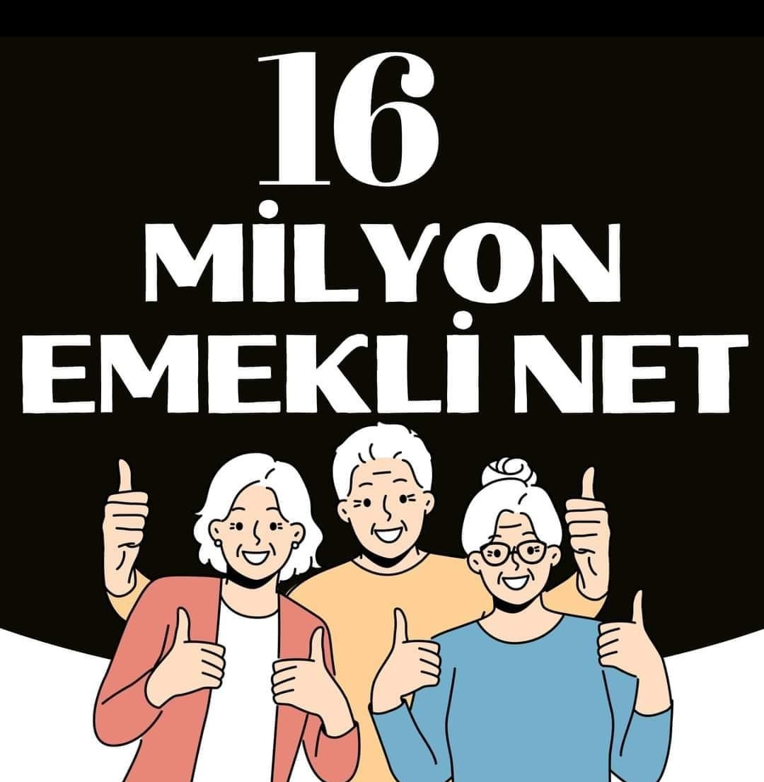 16 milyon Emekli insanca yaşayabileceği bir maaş istiyor.. #EmeklideBıçakKemikte #5000KısmideBıçakKemikte