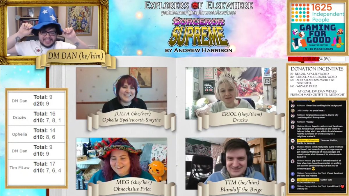 EoElsewhere's tweet image. Over on the EoE YT channel, we prepare to move into our Act 1 finale of ELYSIA RISING, our @BladesintheDark #actualplay!

While you wait, check out our SORCERER SUPREME #livestream we did for @1625ip, a youth homelessness charity

Link to YT in the bio!

#selfpromosaturday #ttrpg