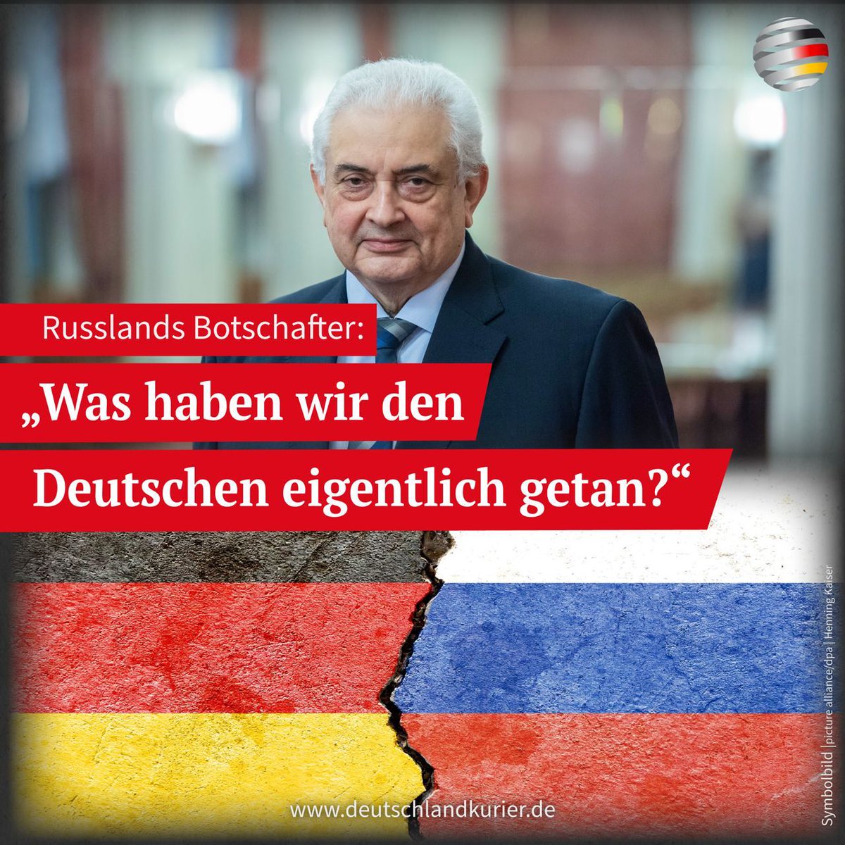 Russlands Botschafter in Berlin, Sergej #Netschajew, hat sein Bedauern angesichts der von der #Ampel-Regierung systematisch zerrütteten bilateralen Beziehungen geäußert. „Es findet kein politischer Dialog statt, alle wichtigen Kooperationsformate liegen auf Betreiben der…