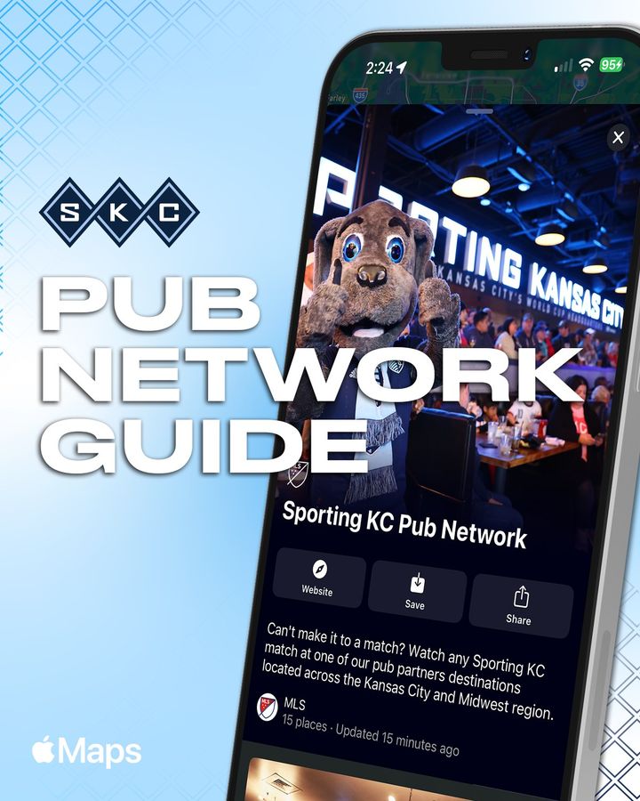 Grab a brewski 🍻 and catch #RSLvSKC with one of our pub partners! 📍 Find your local spot using our Pub Network Guide on Apple Maps: apple.co/4awgCqQ