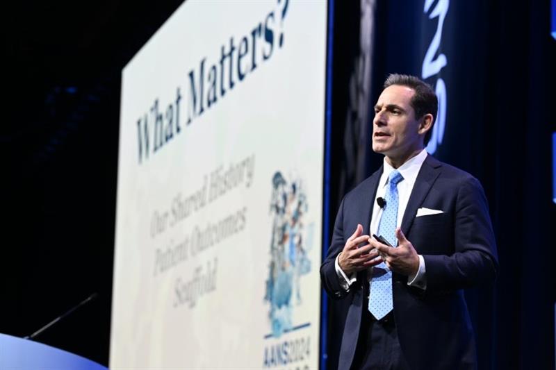 'What matters? Our shared history. Life is a braided cord of humanity not limited to one person’s journey from diapers to shroud.' - Luis M. Tumialán, MD on #WhatMatters2Me. #AANS2024