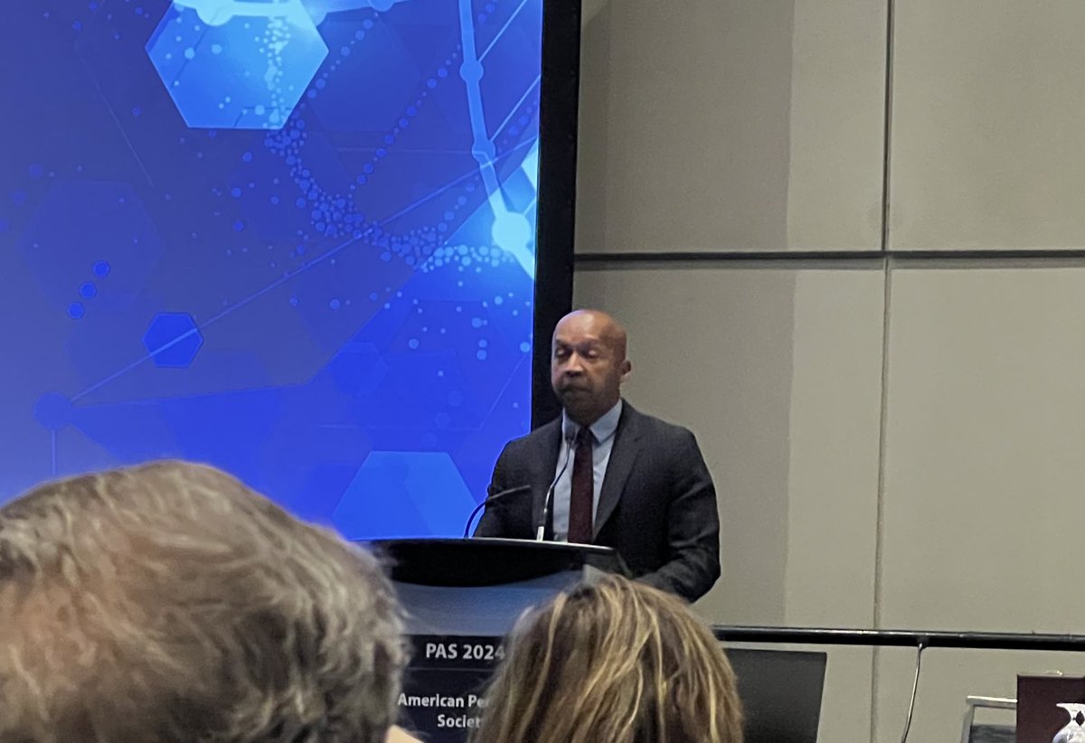 ‘The opposite of poverty is justice.’ Bryan Stevenson ⁦@PASMeeting⁩ #pas2024