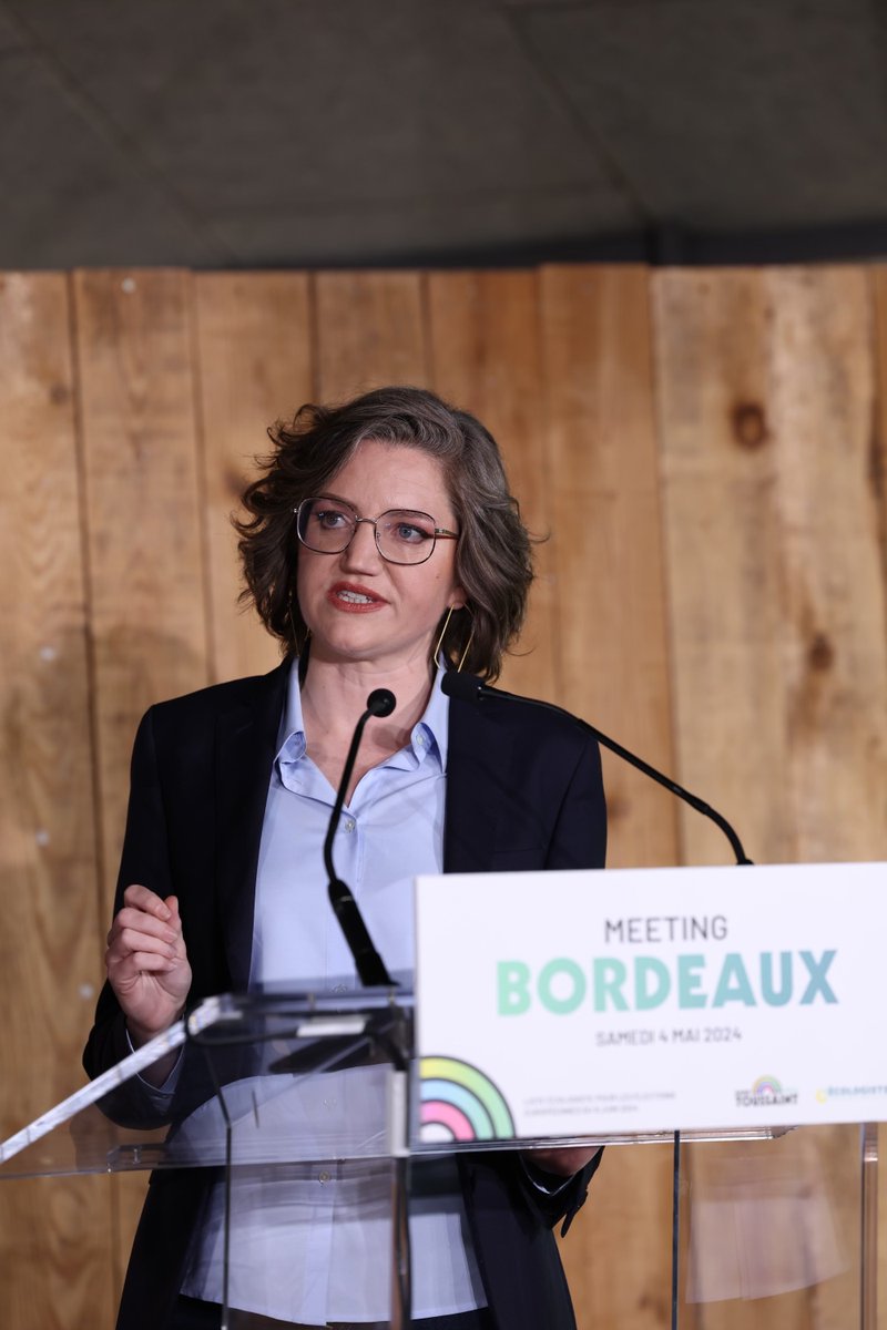 “Le vote socialiste, c'est un vote qui parle d' #écologie, qui emprunte les mots de l'écologie, mais qui dans le fond, au moment de choisir, continue de défendre le modèle qui nous amène dans le mur @psofficiel.”
@Marietouss1

#Européennes2024 #BulletinVert2024