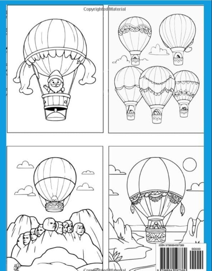 ❤️🎈❤️🎈❤️🎈❤️🎈❤️🎈❤️

 Hot Air Balloons Coloring Book for Kids: 

✅GET YOURS NOW.
👇👇👇👇👇👇👇👇
amzn.to/3UGTZe4

#kidscoloring #coloring #kidsdrawing #coloringbook #coloringpages #coloringpage #kidsart #drawing #kidsartsandcrafts #kidspainting #sketching