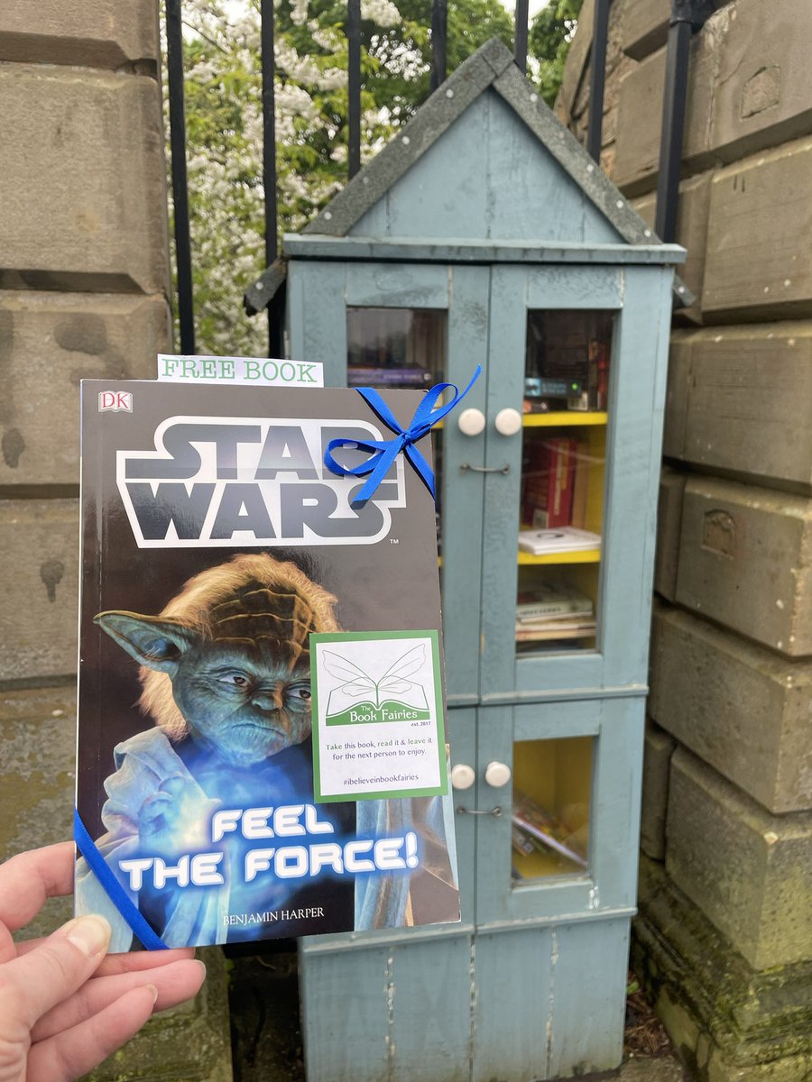 Happy Star Wars Day!

Did you find this pre-loved copy of #StarWars Feel The Force in the Braidburn Valley little library in #Edinburgh today?

#Ibelieveinbookfairies #bookfairiesedinburgh #bookfairiesscotland #littlefreelibrary #maytheforcebewithyou #May4th #Morningside