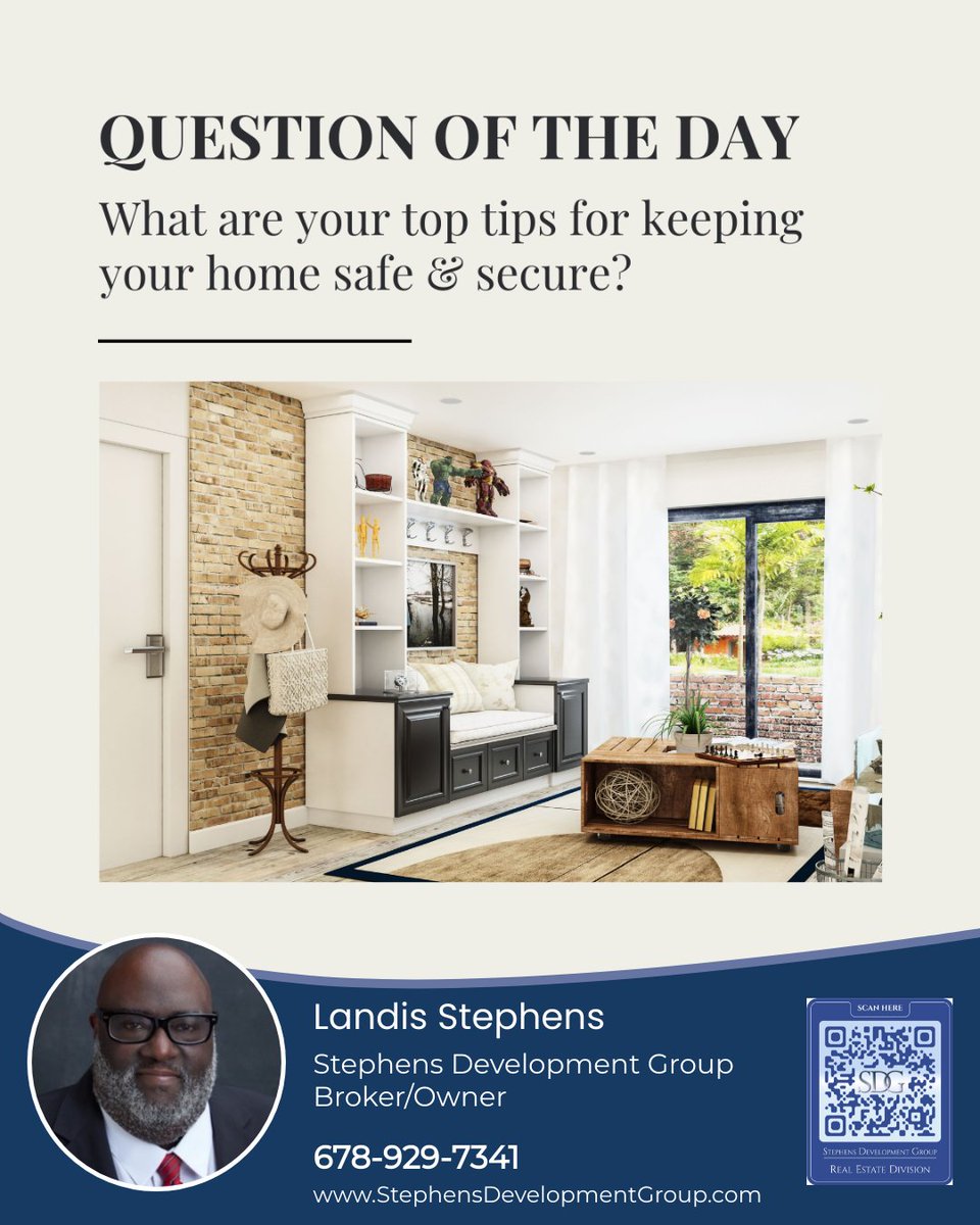 Keeping your home safe is crucial! What are your top tips for keeping your space safe and secure? 

Whether it's installing smart locks or setting up a robust security system, share your insights!

#homesafety #homesecurity #securehome #safehome #safetytips #SDG