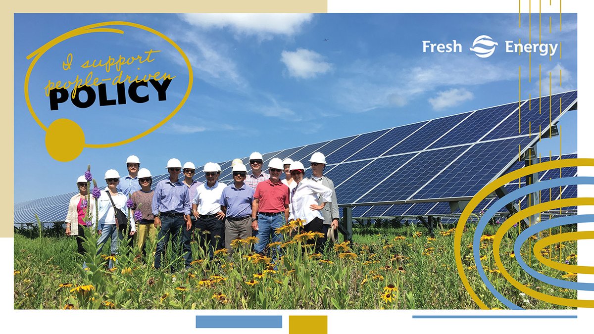 In 2023, Fresh Energy helped Minnesota achieve milestones like the passage of the 100% clean electricity law. None of this progress could have happened without support from our donors. Will you join us in creating an equitable, carbon-free Minnesota? fresh-energy.org/people-driven-…
