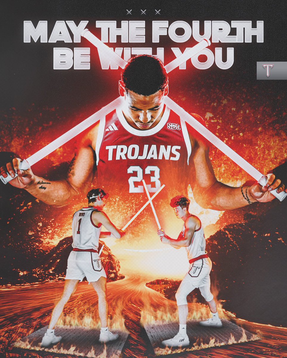 You don’t know the power of the Troy Trojans. #TakeTheStairs | #OneTROY⚔️🏀